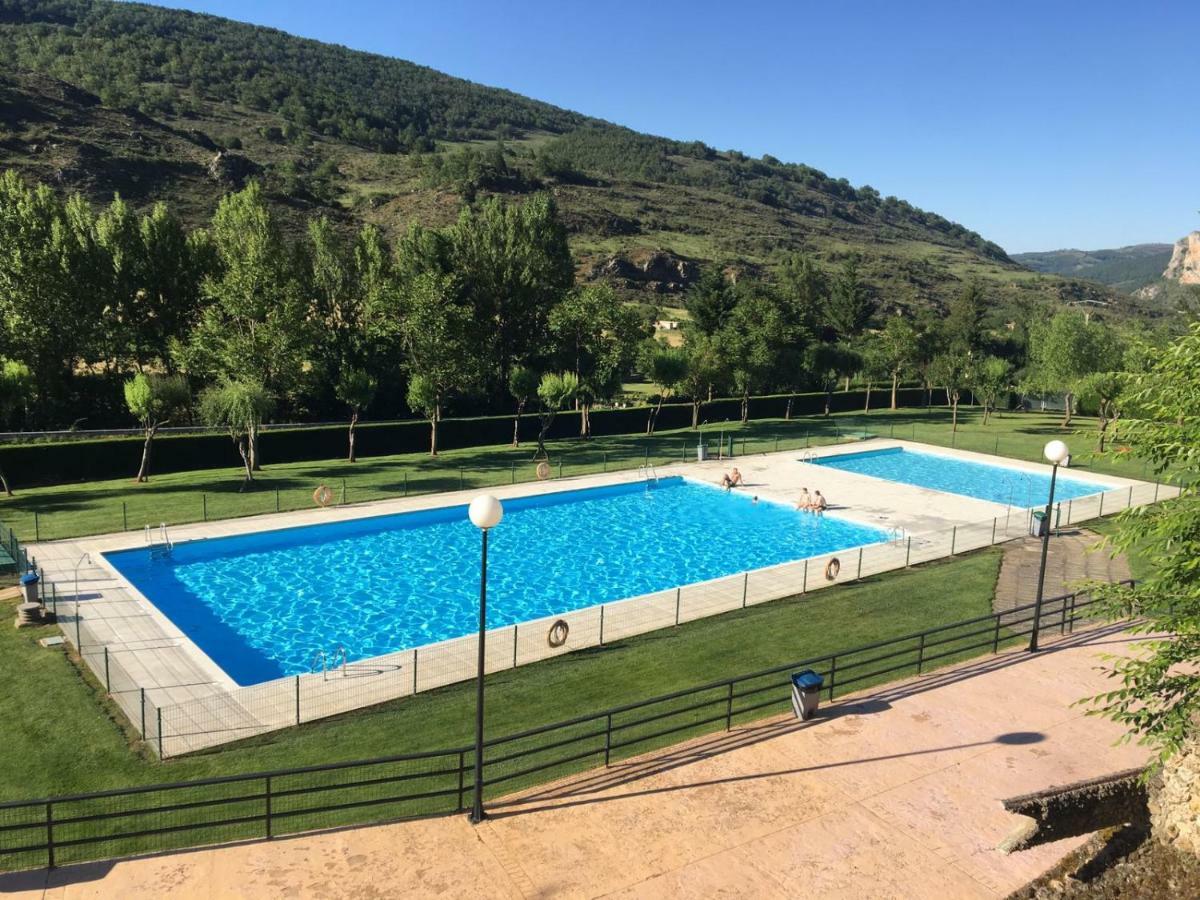 Apartamento Ezcaray Con Piscina Zorraquín Kültér fotó